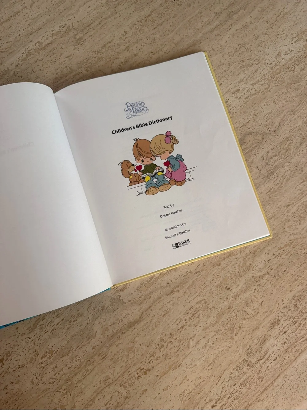 Vintage Precious Moments Children’s Bible Dictionary Book